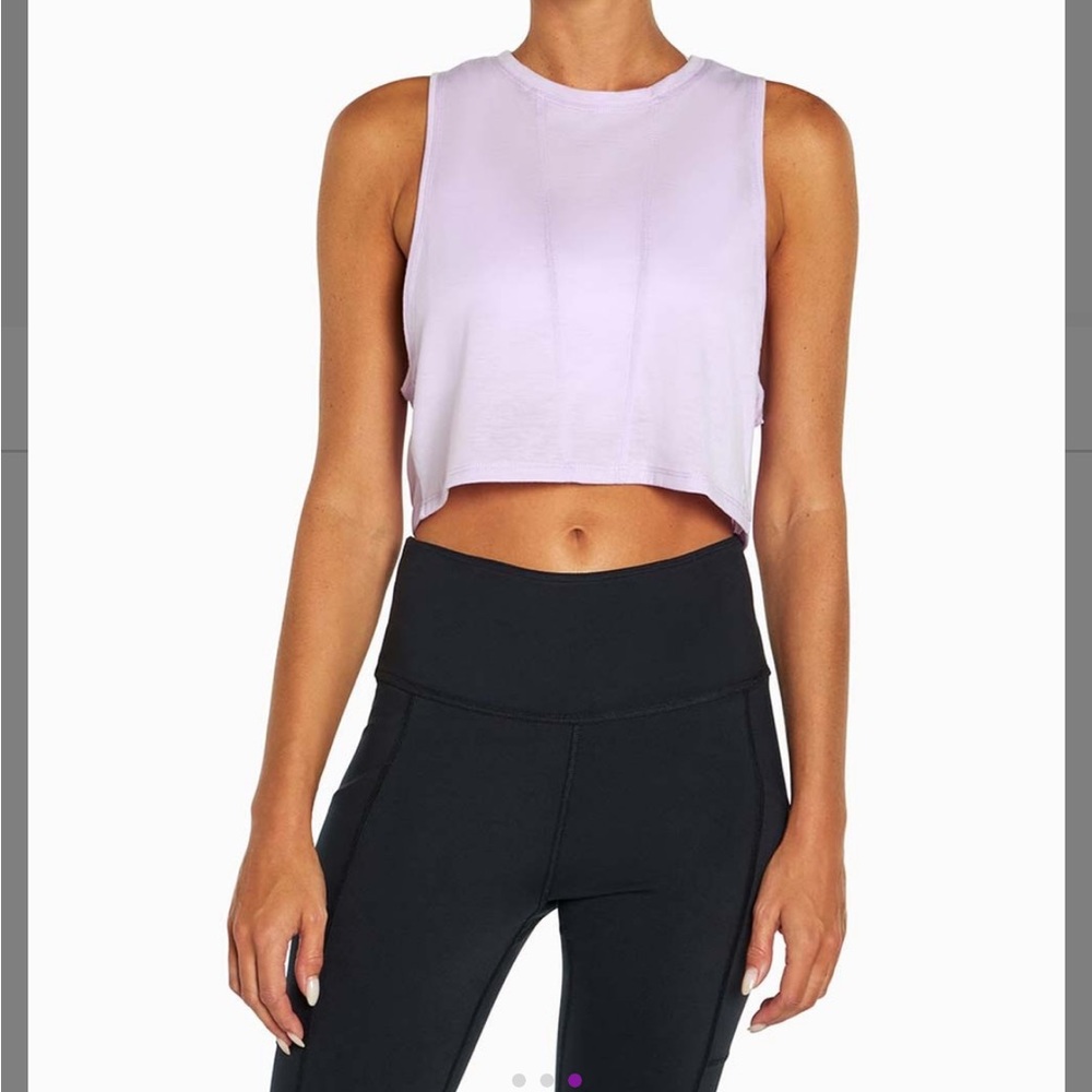 NEW IN PACKAGE- WILDFOX Corinne Crop Tank in Orchid Bloom